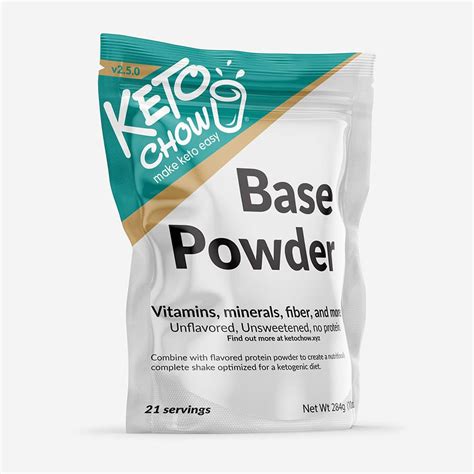 keto chow base powder|Keto Chow Review: Our Experience with Keto Chow